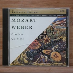 Mozart Weber Clarinet Quintets CD 1995 Infinity Digital Classical Sony