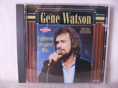 Gene Watson Eighteen Greatest Hits 1999 Signed CD Autographed Country NM Tee Vee