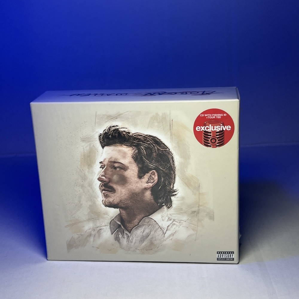 Morgan Wallen I’m The Problem Target Exclusive Merch Box T Shirt + Cd Fishing ID