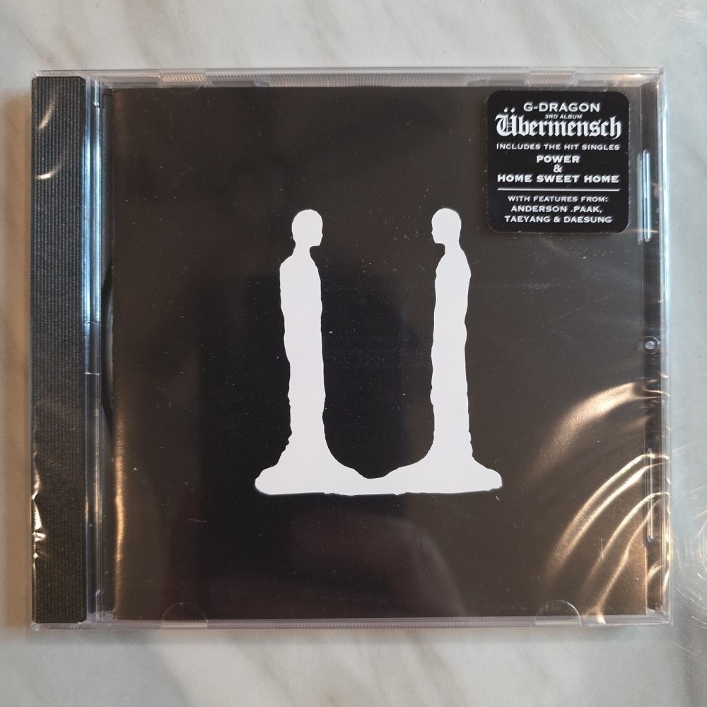 G-DRAGON UBERMENSCH [WHITE VERSION] NEW CD