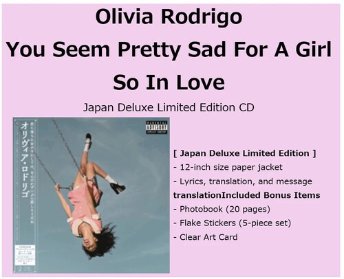 Olivia Rodrigo – You Seem Pretty Sad For A Girl So In Love (DLX JAPAN CD) – POP