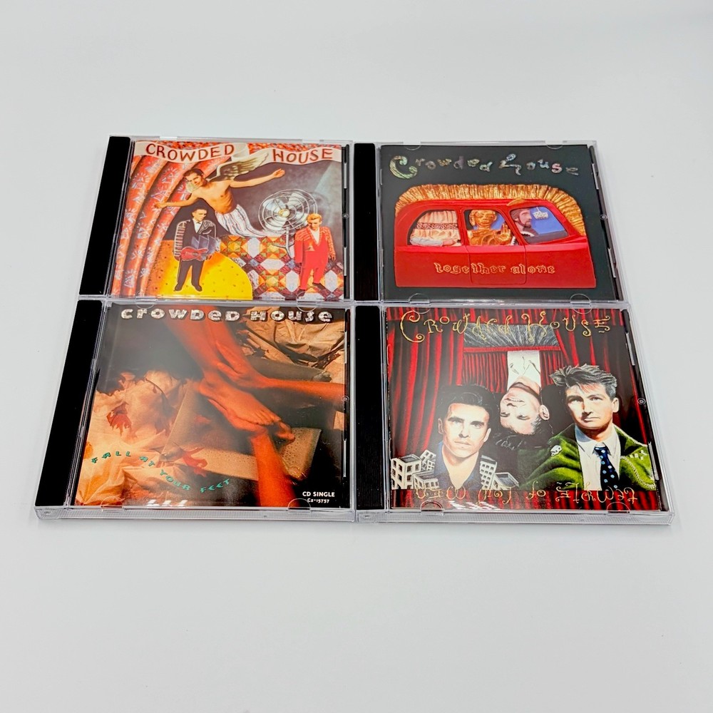 Crowded House CD Lot Fall At Your Feet Temple Low Men Together Alone Self Titled