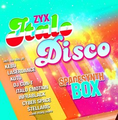 Spacesynth Box Set CD 10CDs Mint — ZYX Italo Disco Space Music