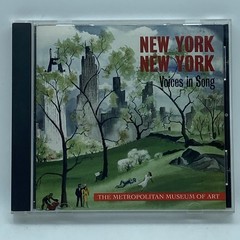 The Metropolitan Museum of Art: New York New York – Voices in Song CD 2005 Music