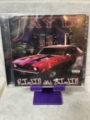 JAY D (“RIDIN and SIDIN”) Versatility Vol.1 Bay Area rap cd Stone Wall Records