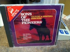 Sons of the Pioneers CD Country & Western Memories, Double Play, 2 LPS On 1 Cd