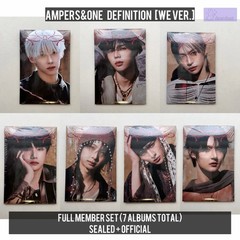 [FULL SET] Ampers&one Definition We Ver. Albums (7 Albums Total)