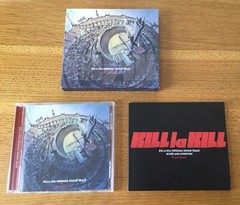 KILL la KILL Original SoundTrack CD Japan & Score/Interview Book Hiroyuki Sawano
