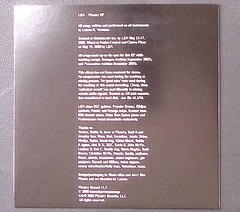 LKN POSTULATE II / PHRATRY EP PTR 11.5 ROCK CD 1122