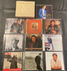 (14) CD LOT VINCE GILL-THESE DAYS(4CDS)-THE KEY-VINTAGE GILL-NEXT BIG THING-MORE
