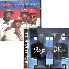 Boyz II Men 2 CD Bundle Cooley High Harmony 1992 + II 1994 Philly R&B Soul