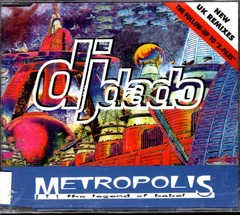 DJ Dado – Metropolis CD 1996 UK Remixes Electronic ZYX Music