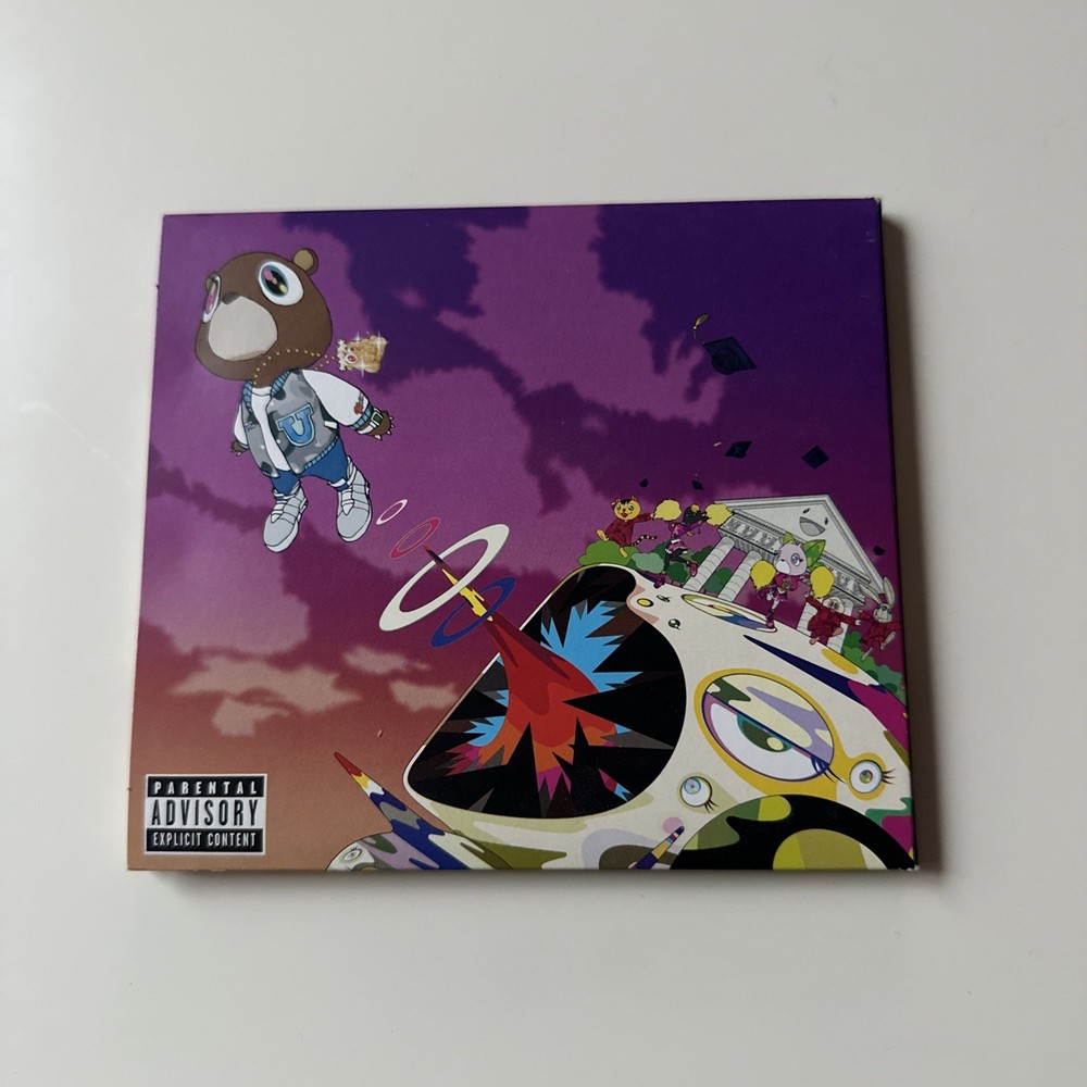 Kanye West Graduation CD 2007 All Inserts Poster Stronger Good Life GC