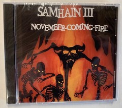 Samhain – November Coming Fire CD Reissue Brand New Factory Sealed