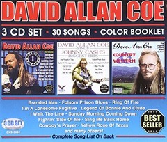 David Allan Coe – 30 Songs [New CD] With Book