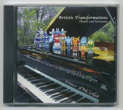 VINCE DiCOLA Artistic Transformations CD 2001 3H Enterprises Botcon Transformers