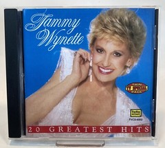 Tammy Wynette – 20 Greatest Hits (CD, Tee Vee Records) Country