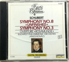 Schubert Symphony No. 8 Unfinished CD 56min Budapest Philharmonic