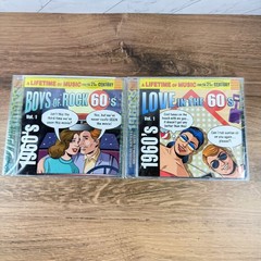 Various Artists – 1960s Rock & Love Hits CD Set Vol 1 Compilation NEW SEALED Lot