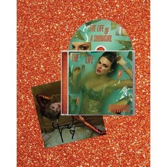 Taylor Swift The Life of a Showgirl CD Hand Signed Photo 2 2025 Sealed NEW