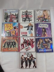 Disney Channel CD Lot of 10 Lizzie McGuire Wizards Waverly Place Hannah Montana