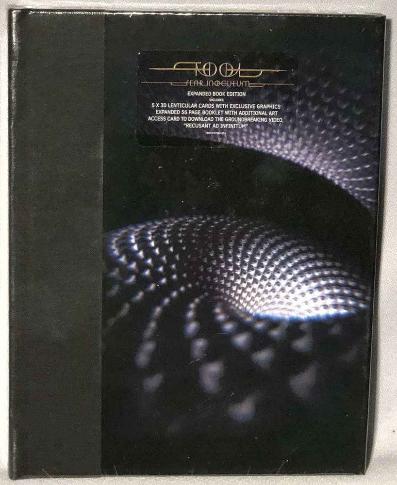 CD TOOL Fear Inoculum (EXPANDED BOOK EDITION, RCA, 2019) NEW MINT SEALED
