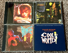 DAVID BOWIE~LOT OF 8 CDs 1970s 1980s British Glam Dance Rock FREE SHIPPING